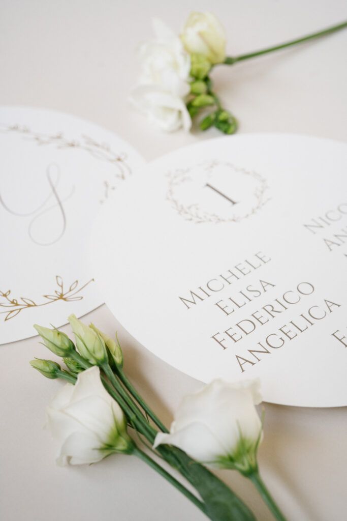 Tableau de Mariage Maddalena e Stefano, sui toni dell'oro e del bronzo