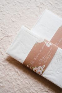 Wedding bag Matrimonio Verona Melania e Massimo, tema floreale