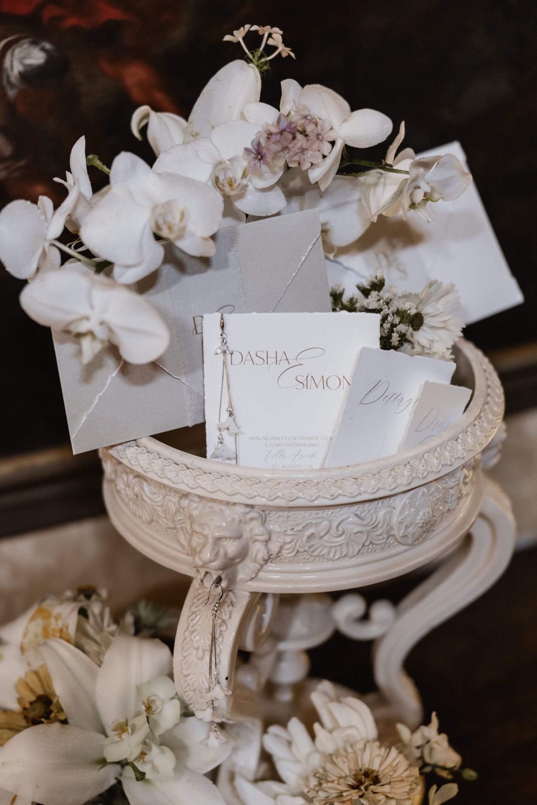 Wedding stationery lusso - Villa Arvedi - Verona - Veneto - Italia